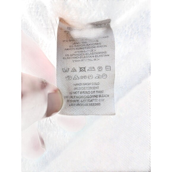 Free People Urban Outfitters Light Gray Bell Sleeve V-Neck Sweater SP - Picture 10 of 10